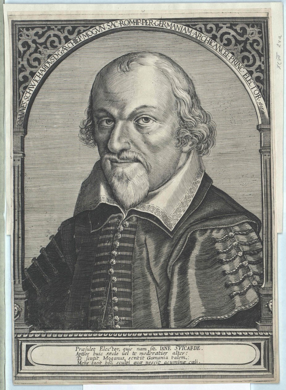 Johannes Schweikard von Kronenberg od Artist Unknown
