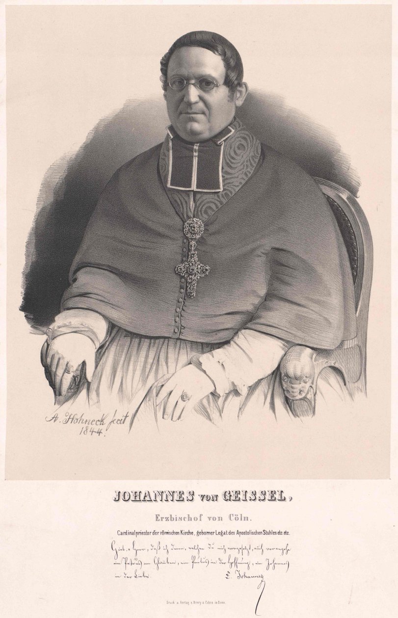 Johannes von Geissel od Artist Unknown