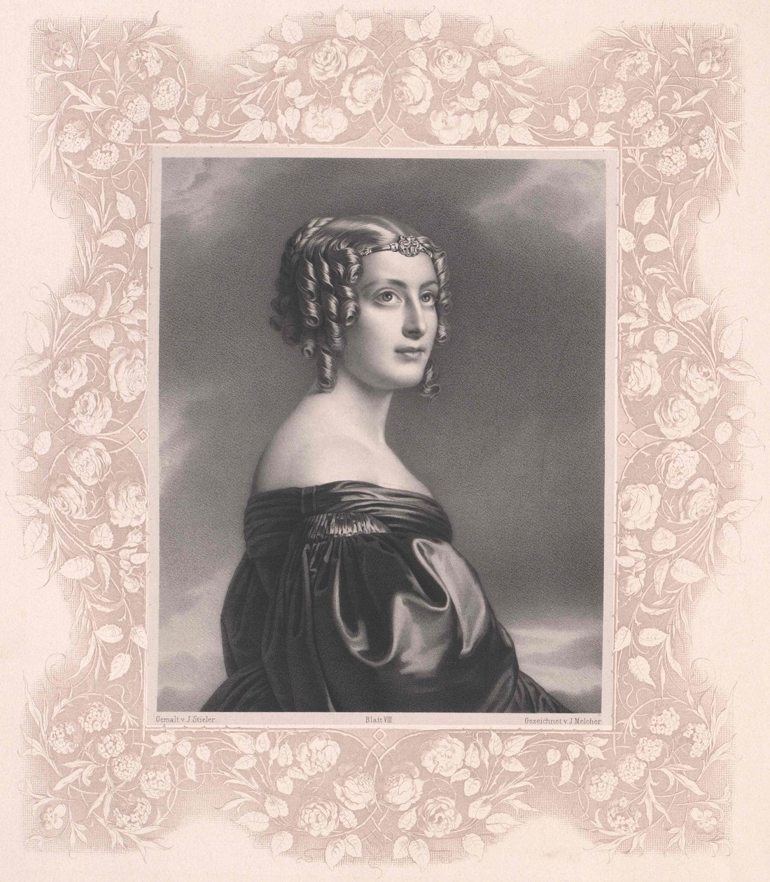 John Elizabeth Digby (tisk) od Artist Unknown