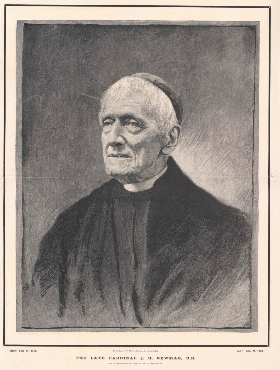 John Henry Newman od Artist Unknown