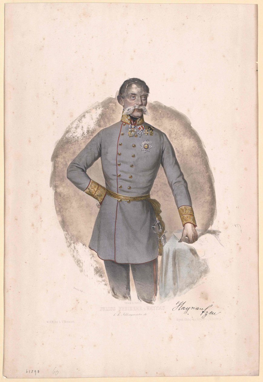 Julius baron Chojn007700000000 od Artist Unknown