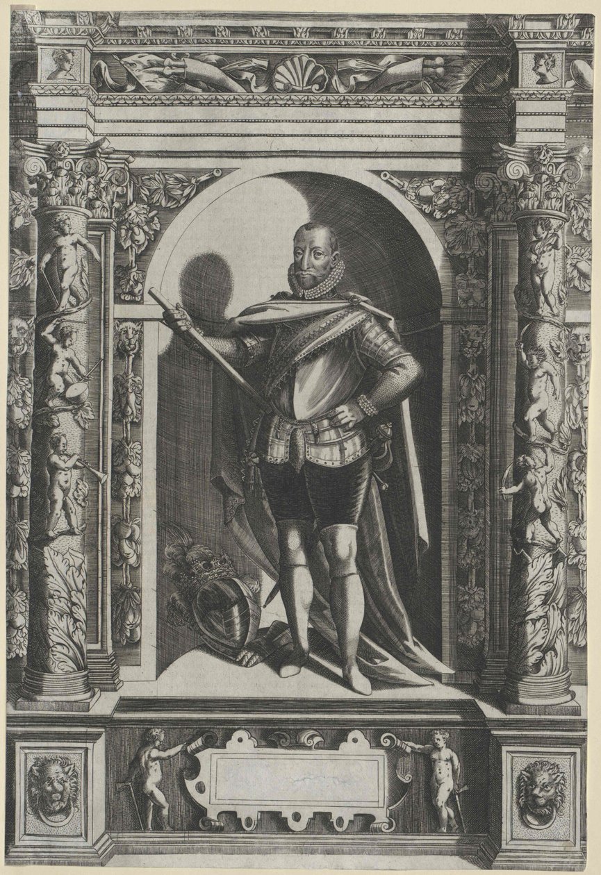 Dánský král Frederick II. od Artist Unknown
