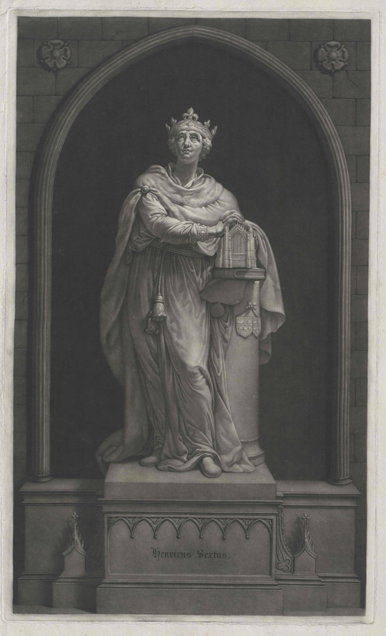 Anglický král Jindřich VI. od Artist Unknown