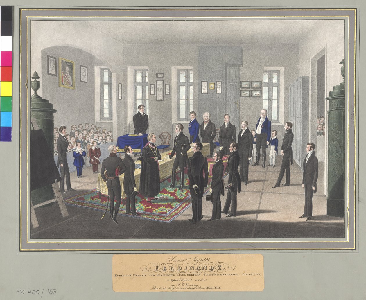 Uherský král, korunní princ Ferdinand V. od Artist Unknown
