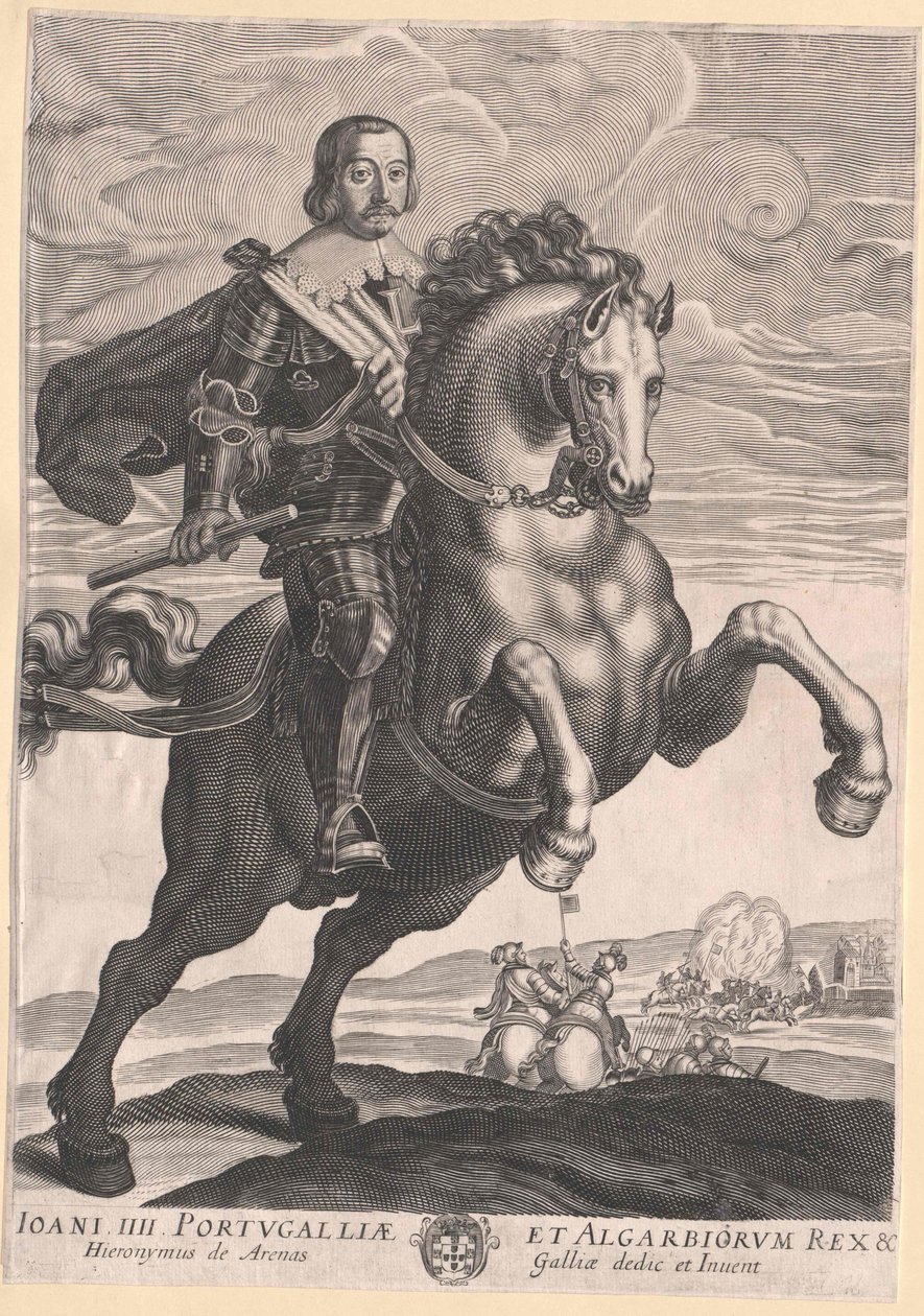 Portugalský král Johann IV. od Artist Unknown