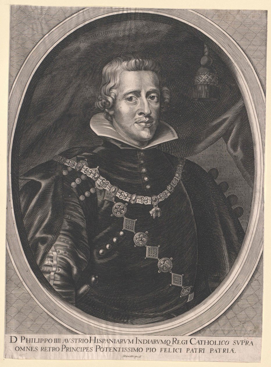 Španělský král Filip IV. od Artist Unknown