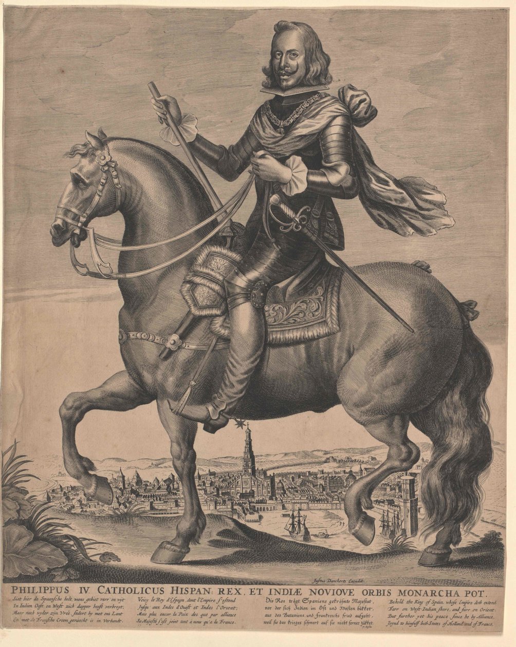 Španělský král Filip IV. od Artist Unknown