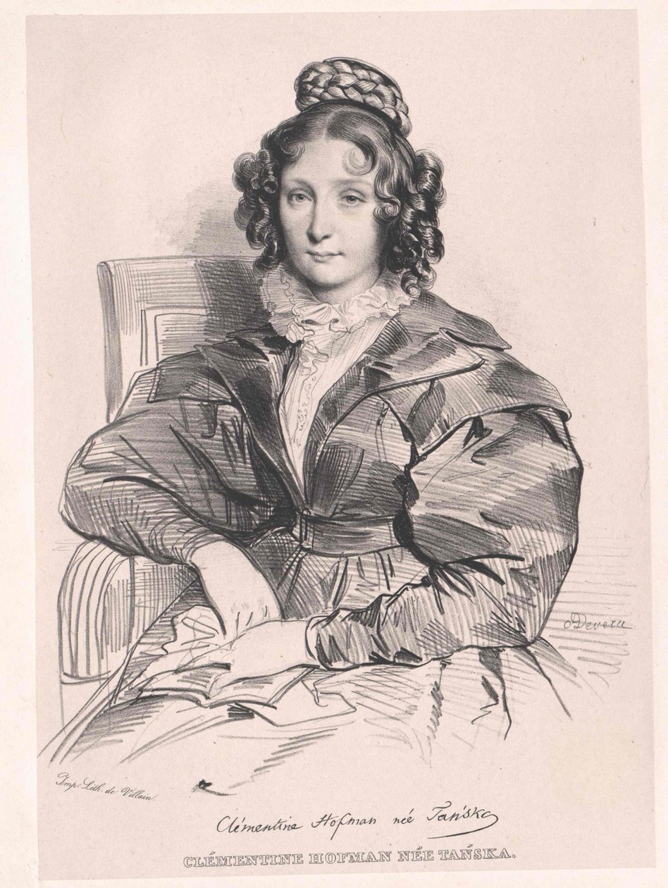 Klementyna Tanska od Artist Unknown