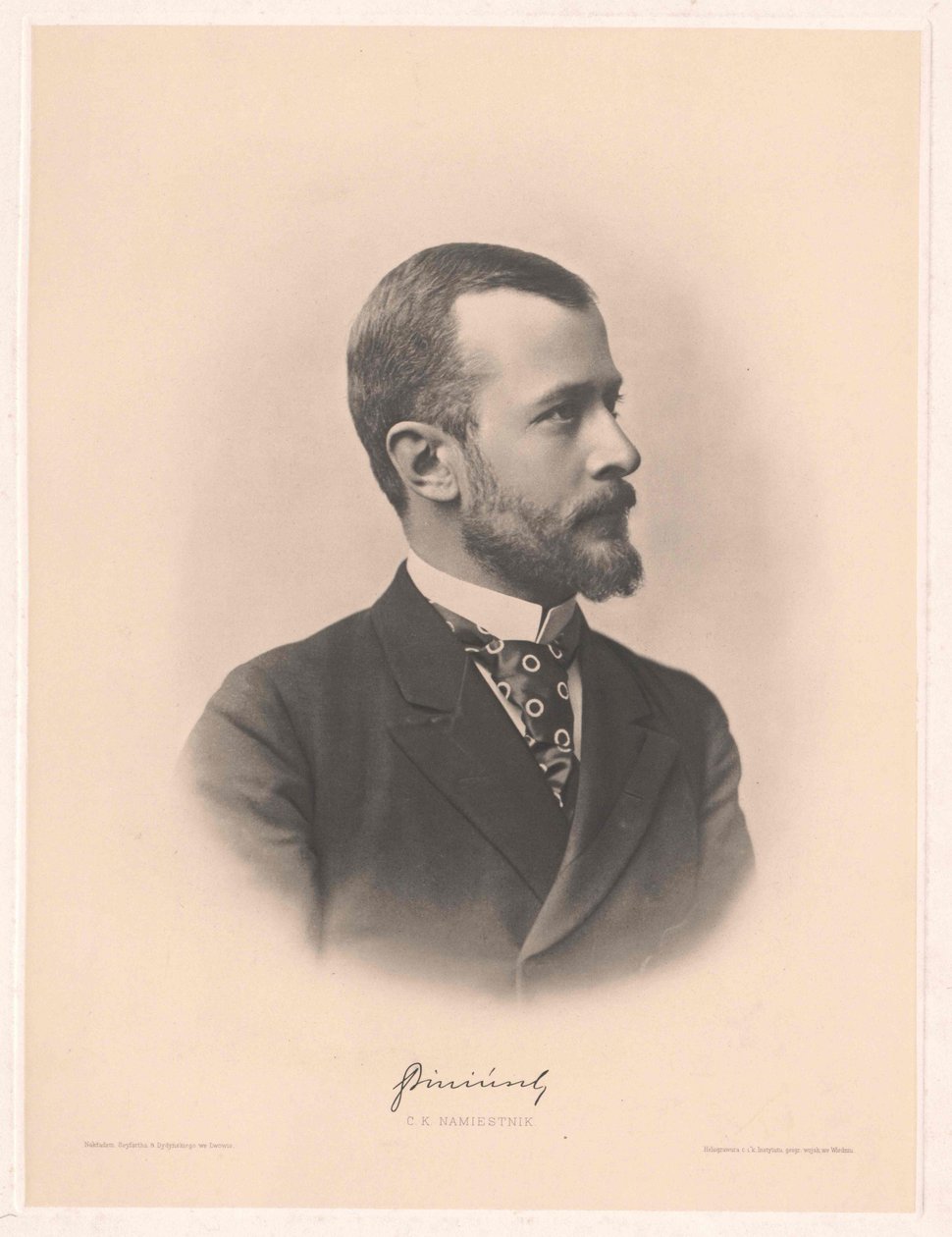 Leo hrabě Pininski od Artist Unknown