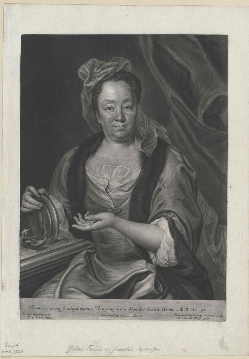 Ludmila Magdalena Happe od Artist Unknown