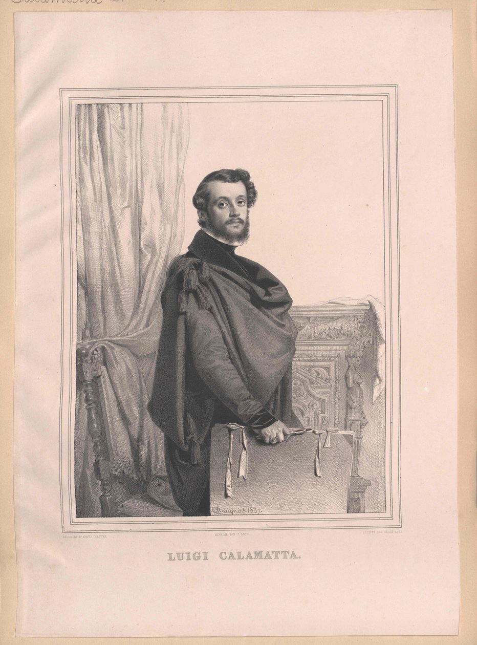 Luigi Calamatta od Artist Unknown
