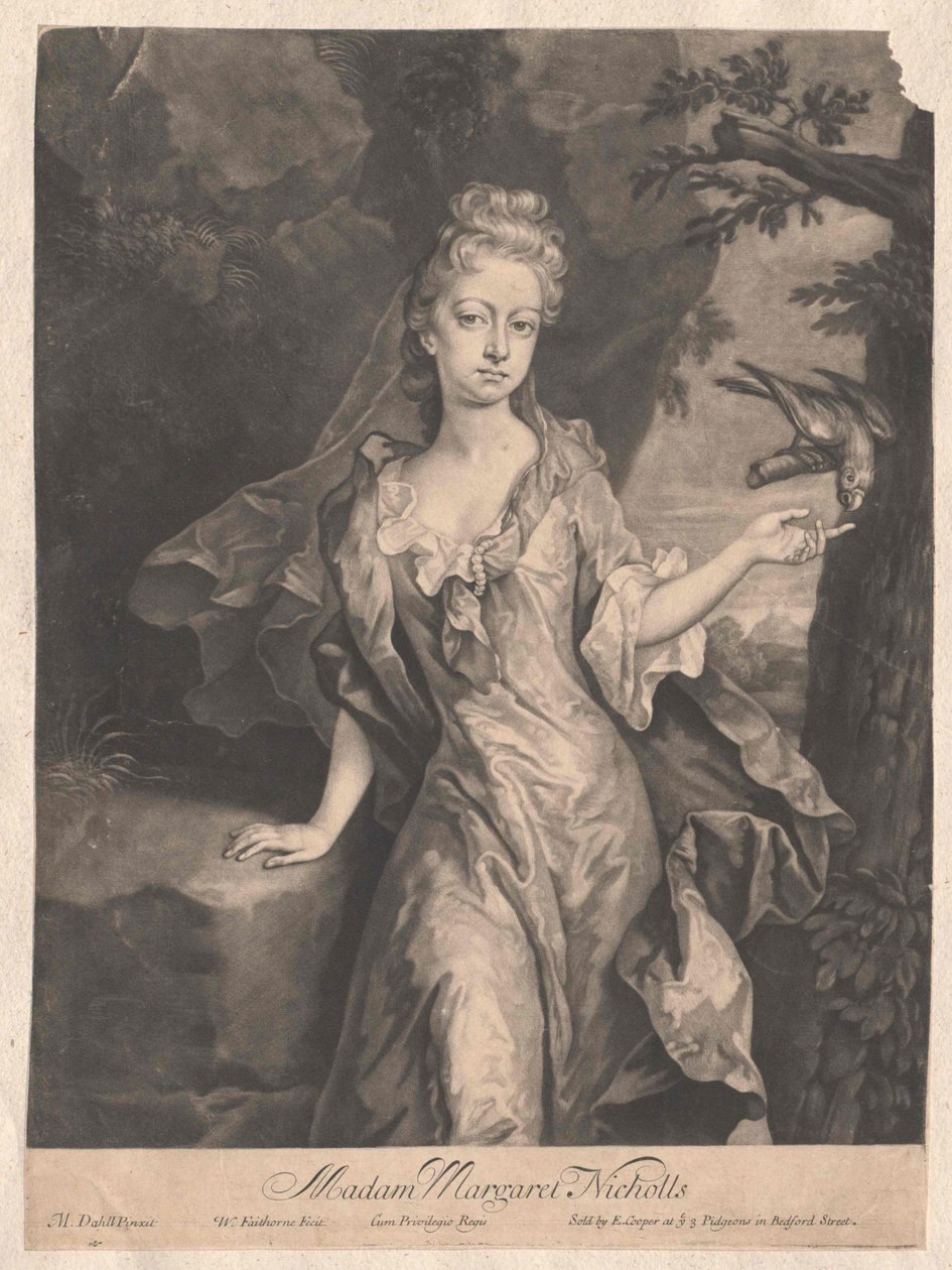 Margaret Nichollsová od Artist Unknown