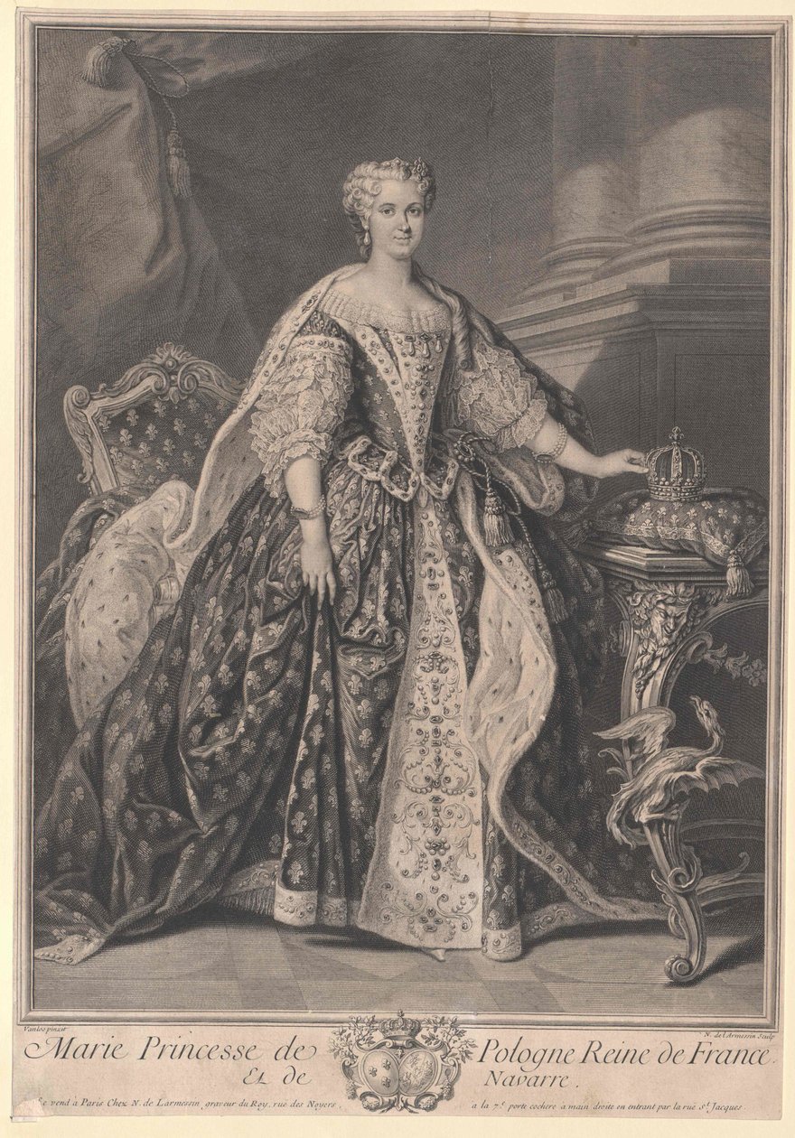 Maria Leszczynska od Artist Unknown