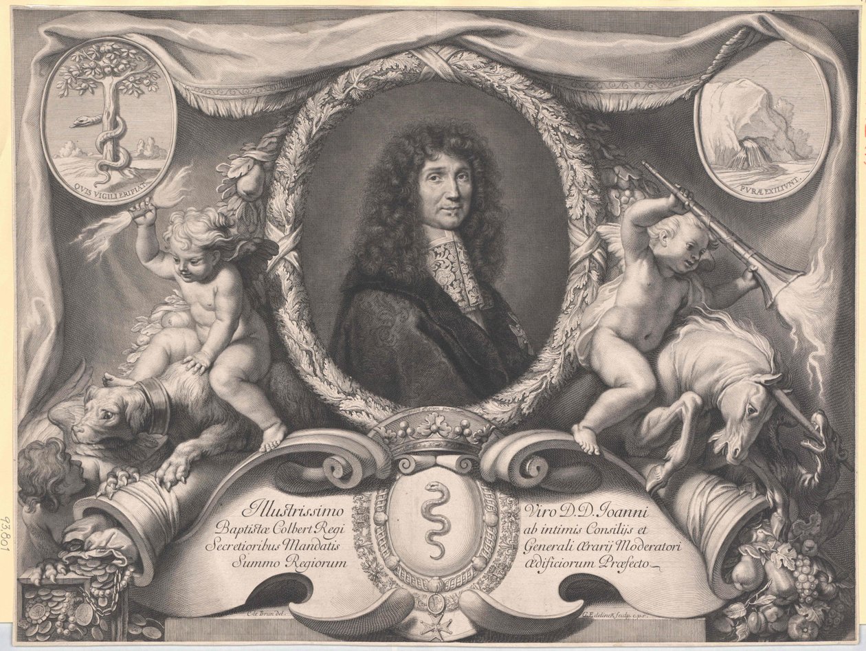 Markýz ze Seignelay Colbert od Artist Unknown