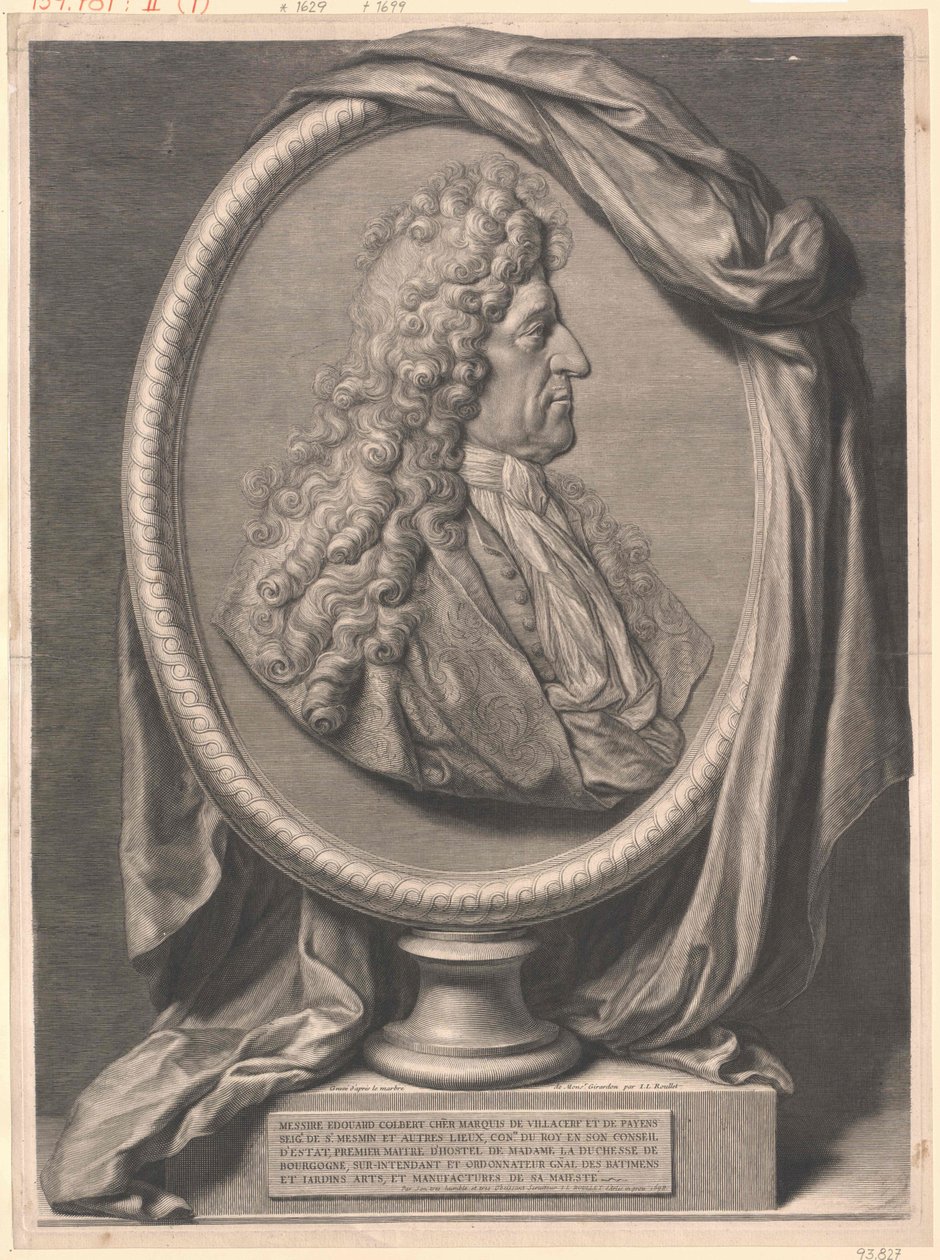 Markýz de Villacerf Colbert od Artist Unknown