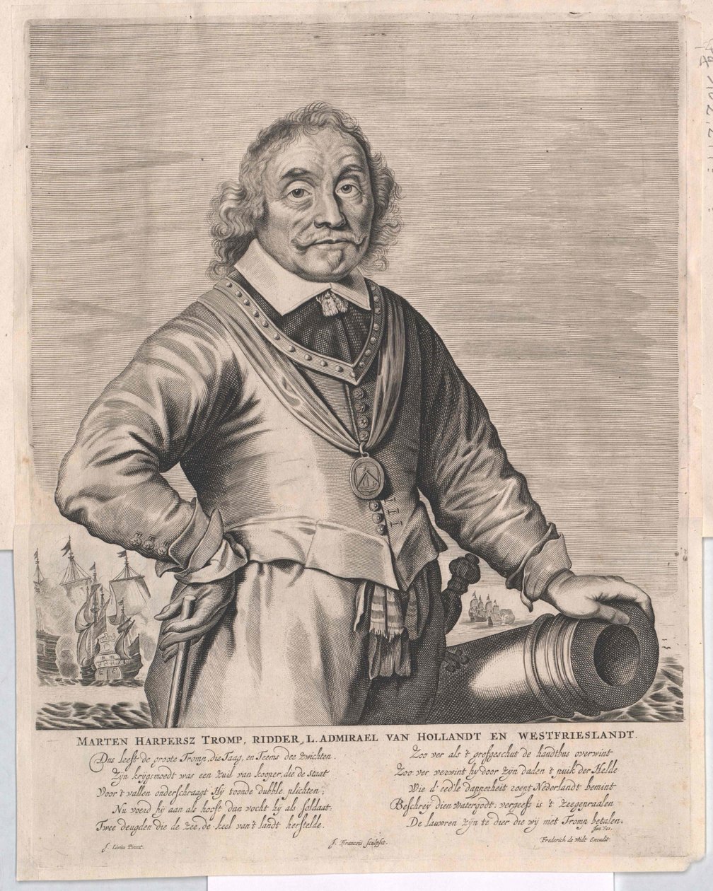 Martin Tromp od Artist Unknown