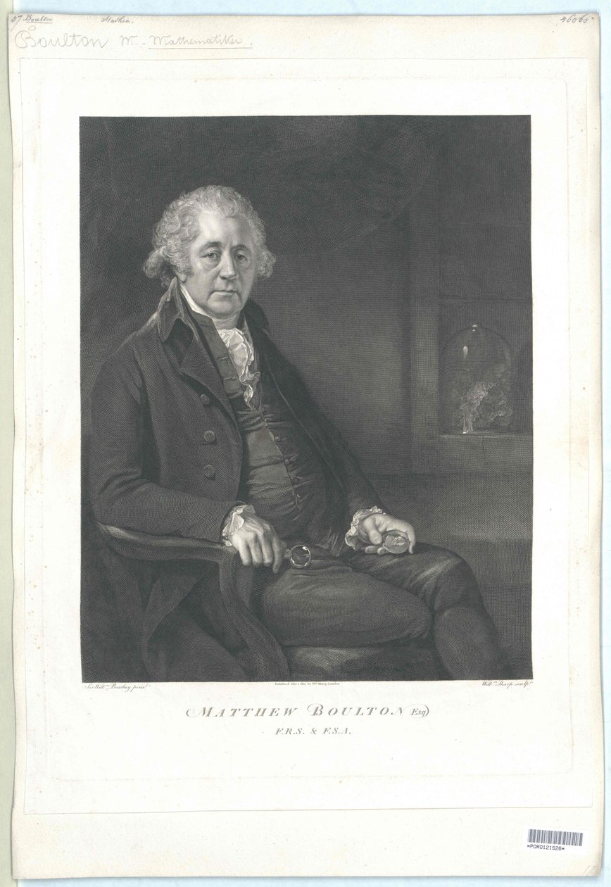 Matthew Boulton od Artist Unknown