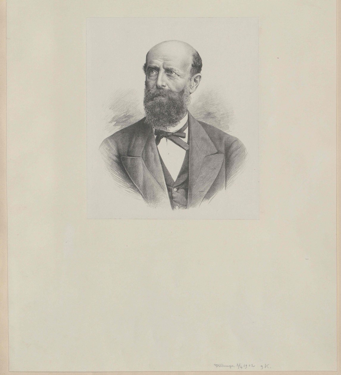Max Buedinger (tisk) od Artist Unknown