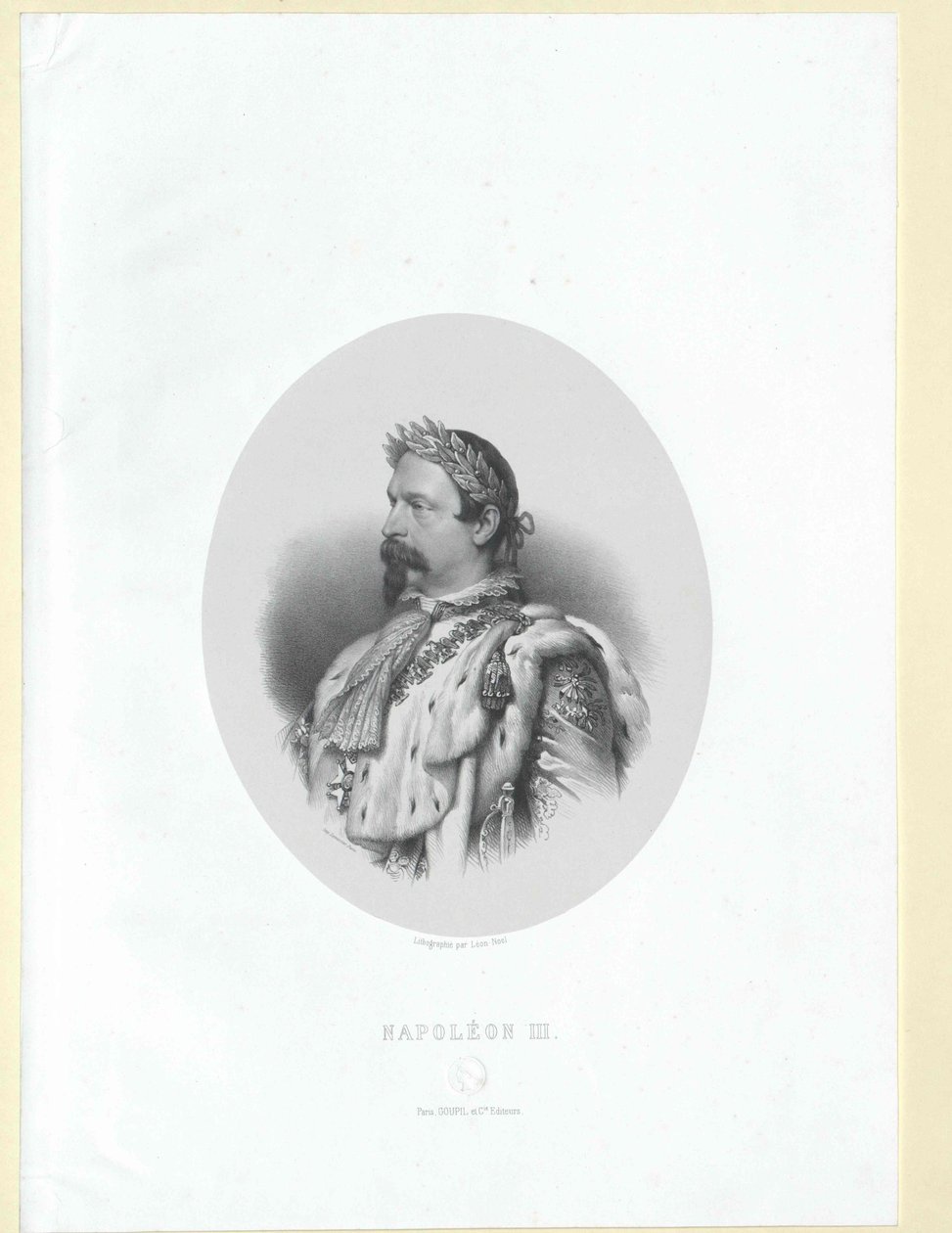 Napoleon III. císařem francouzským, od Artist Unknown