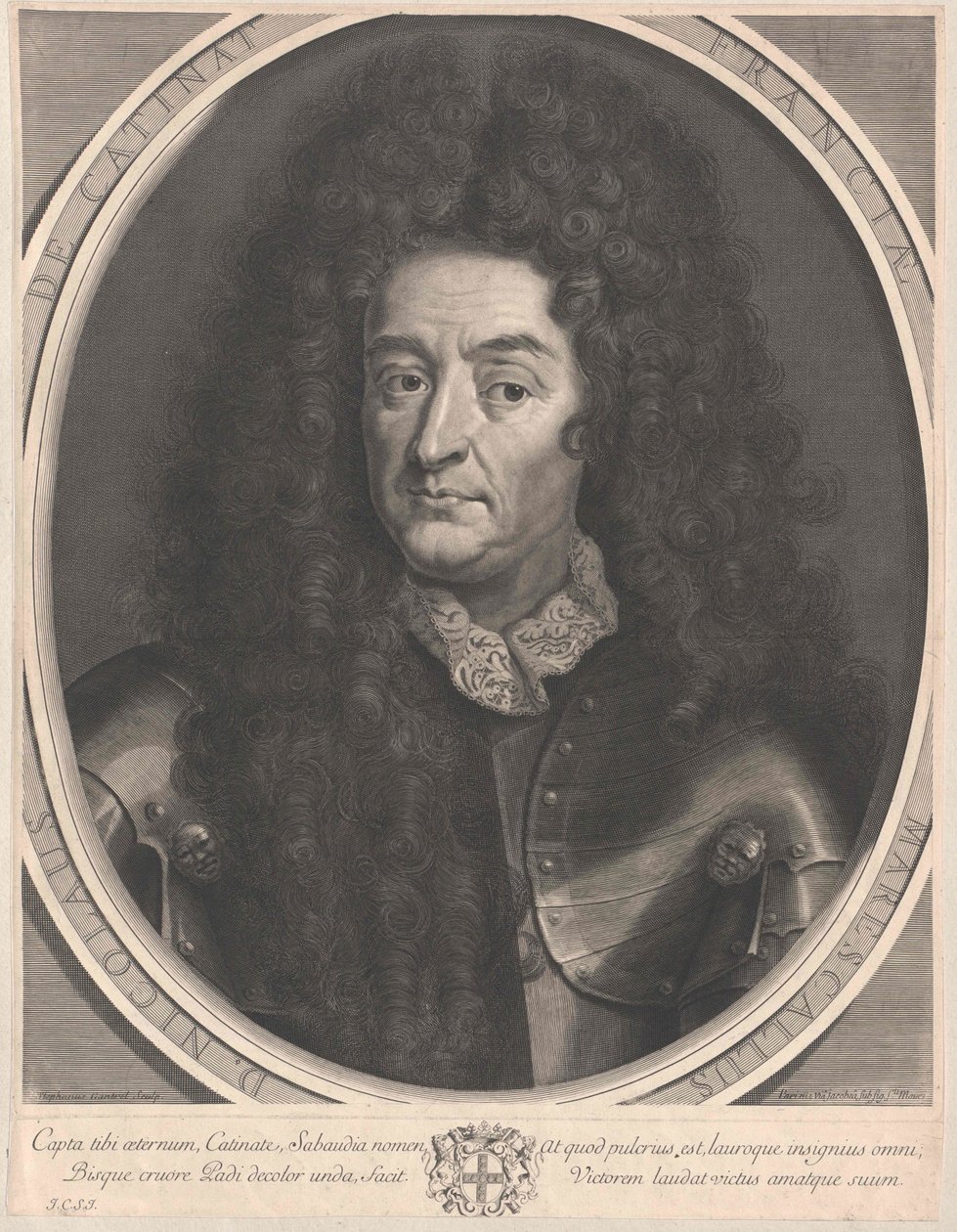 Nicolas de Catinat (tisk) od Artist Unknown
