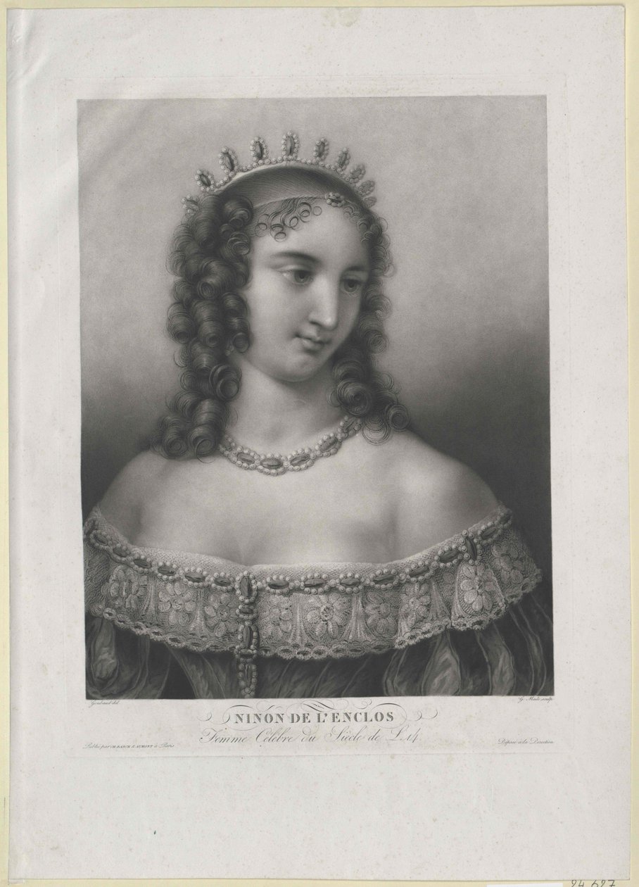 Ninon de Lenclos od Artist Unknown
