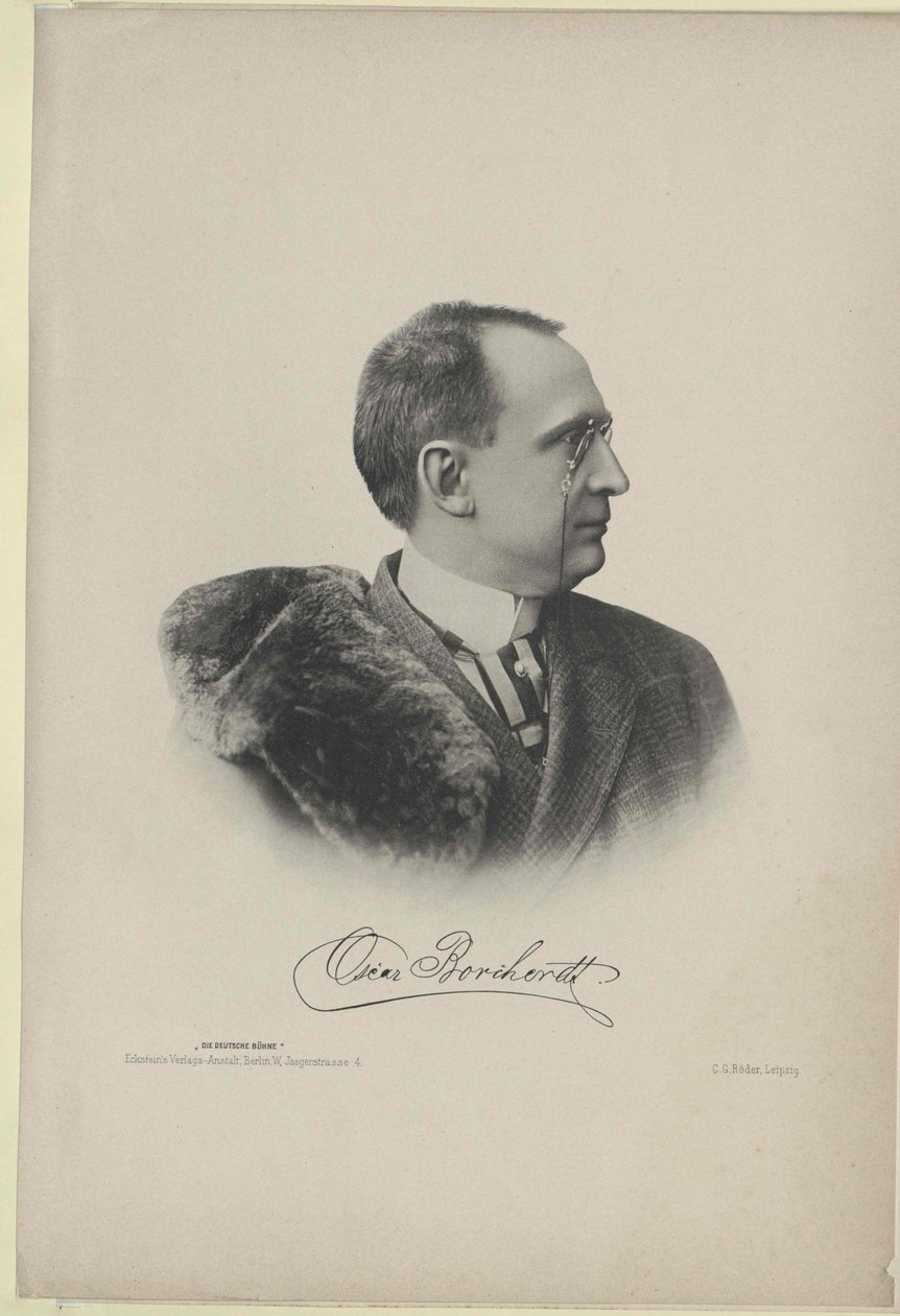 Oskar Borcherdt od Artist Unknown
