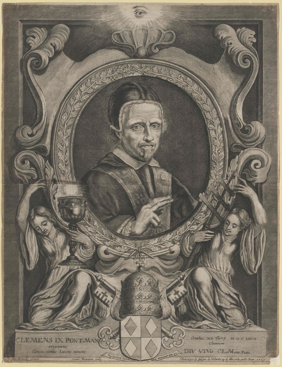 Papež Klement IX. od Artist Unknown