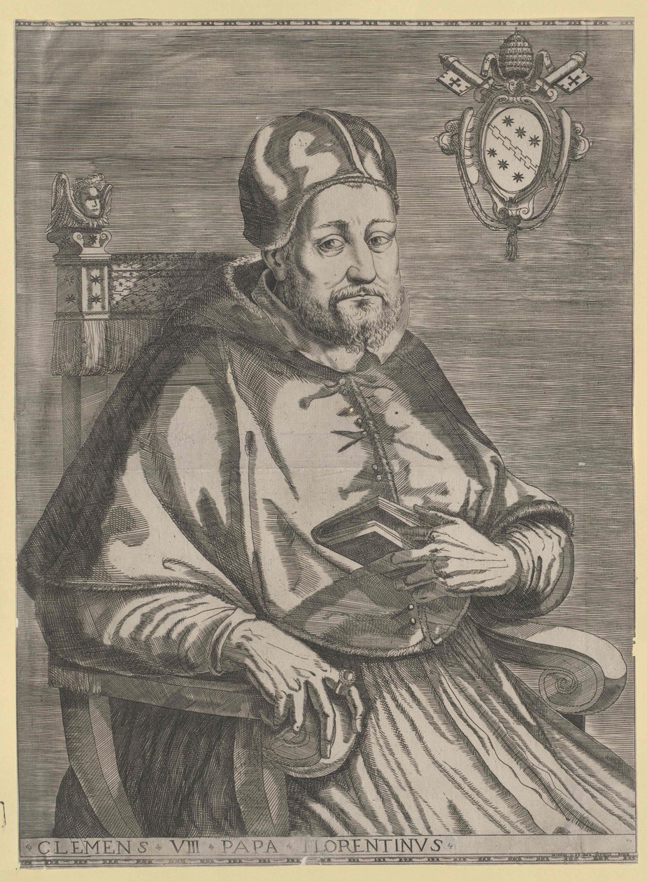 Papež Klement VIII. od Artist Unknown