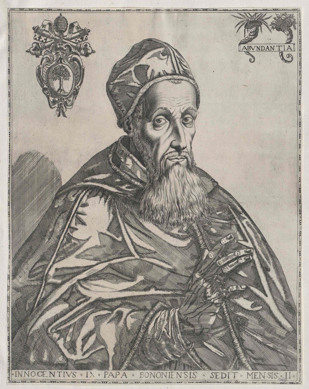 Papež Inocenc IX od Artist Unknown