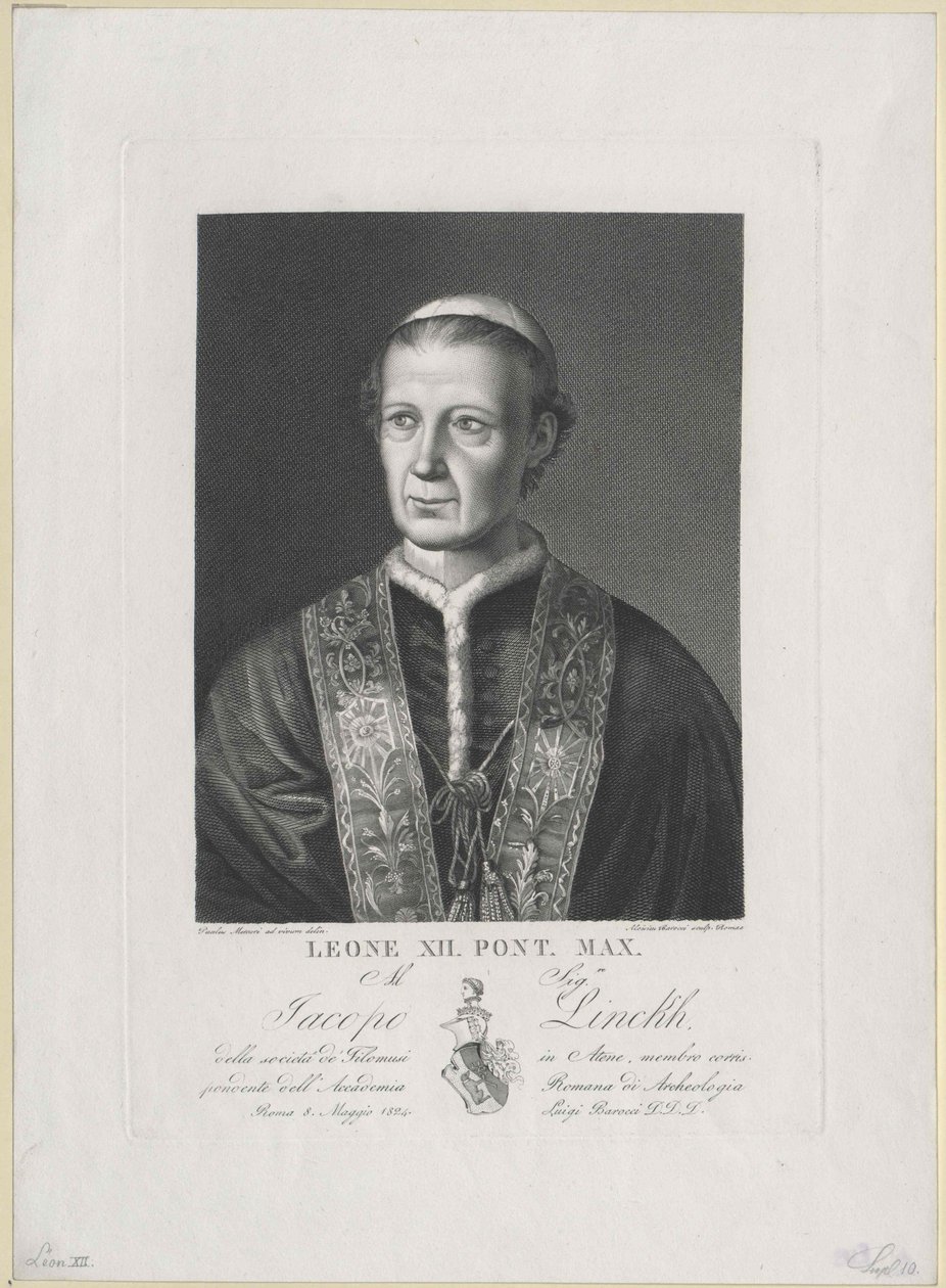 Papež Lev XII. od Artist Unknown