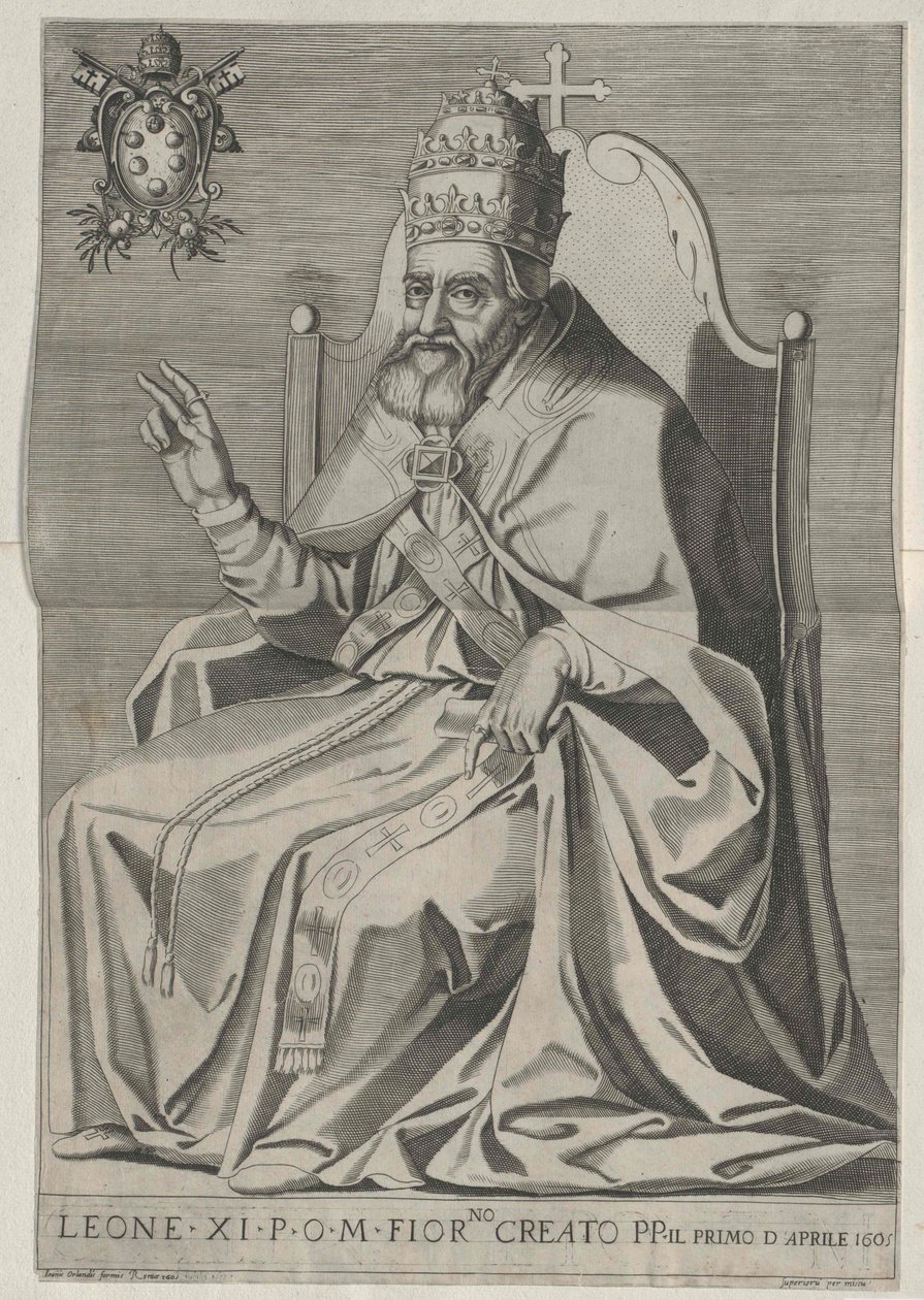 Papež Lev XI. od Artist Unknown