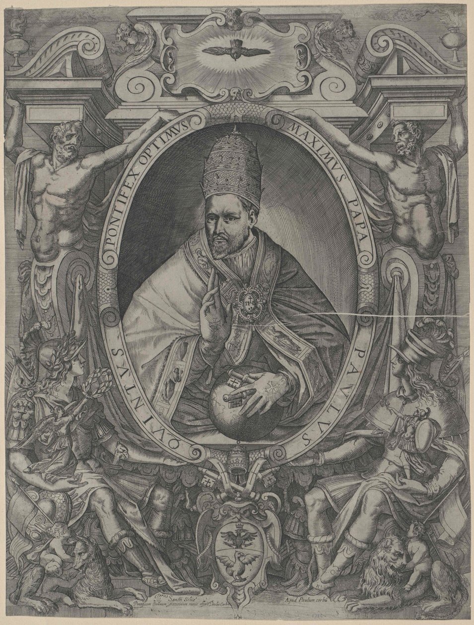 Papež Pavel V. od Artist Unknown