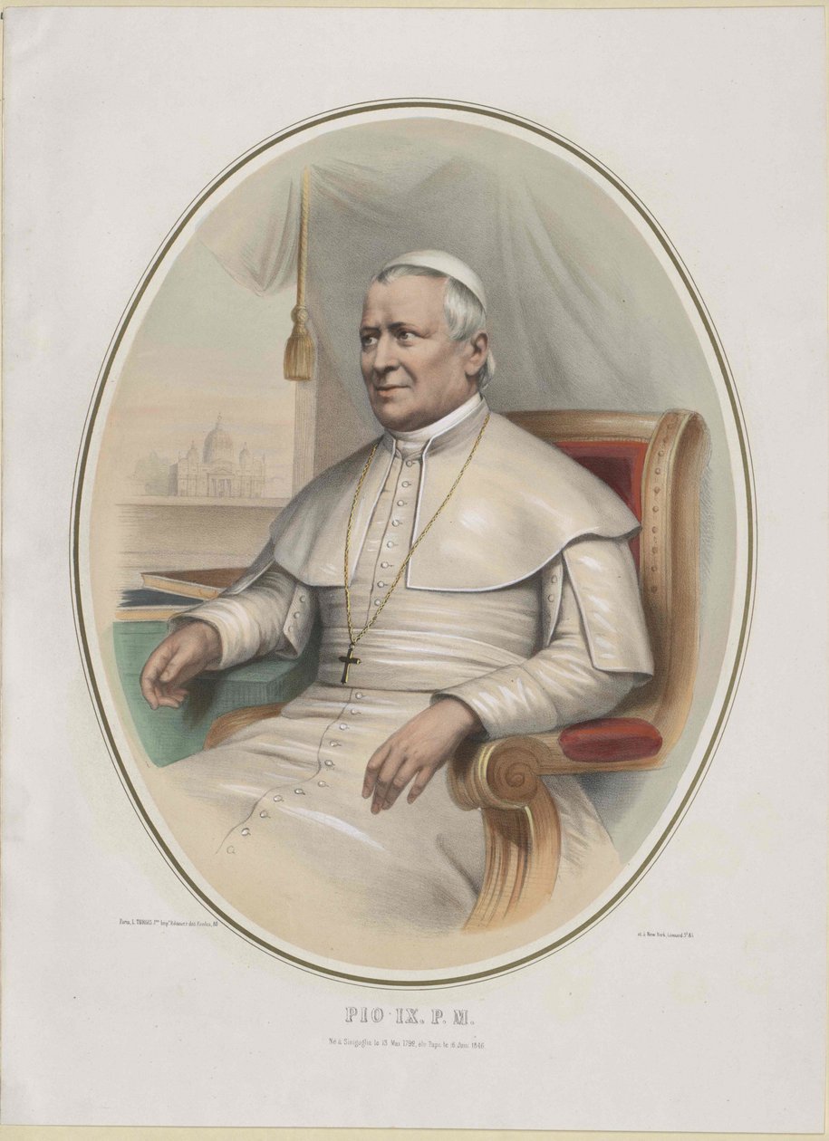 Papež Pius IX. od Artist Unknown