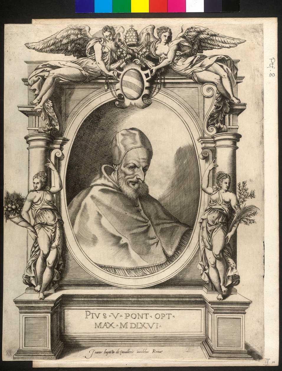 Papež Pius V. od Artist Unknown