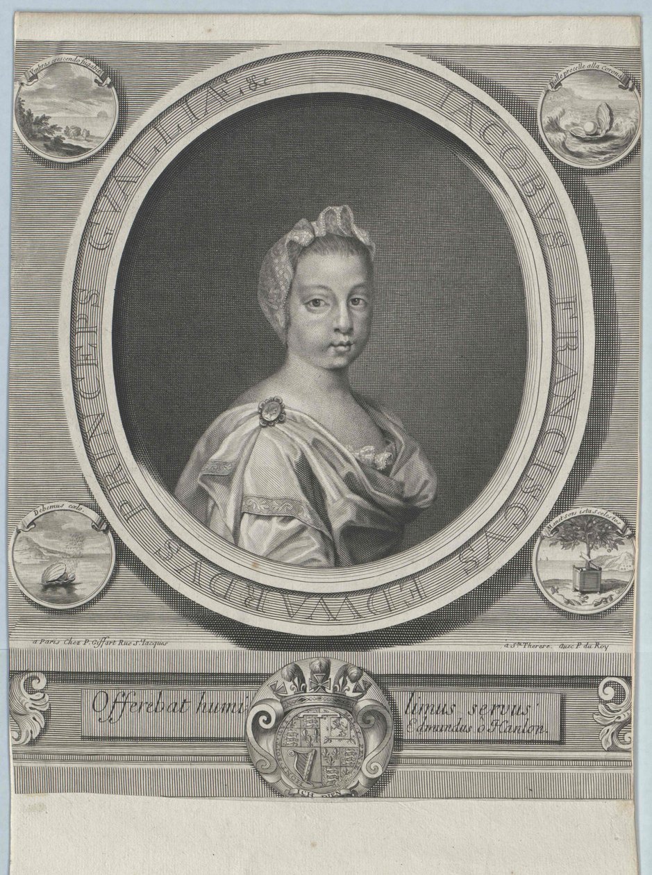 Anglický princ Jakob Eduard od Artist Unknown