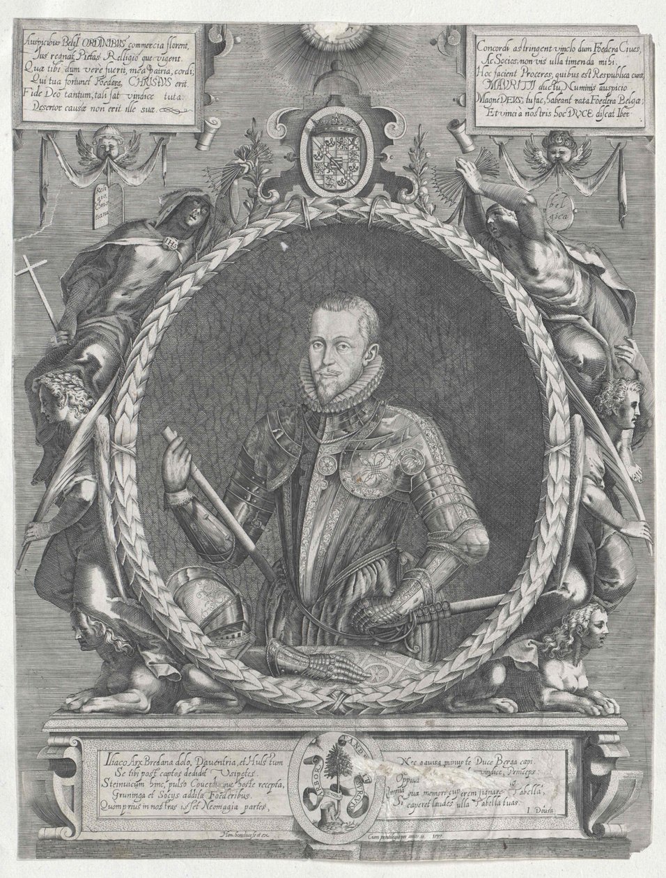 Oranžský princ Moritz od Artist Unknown