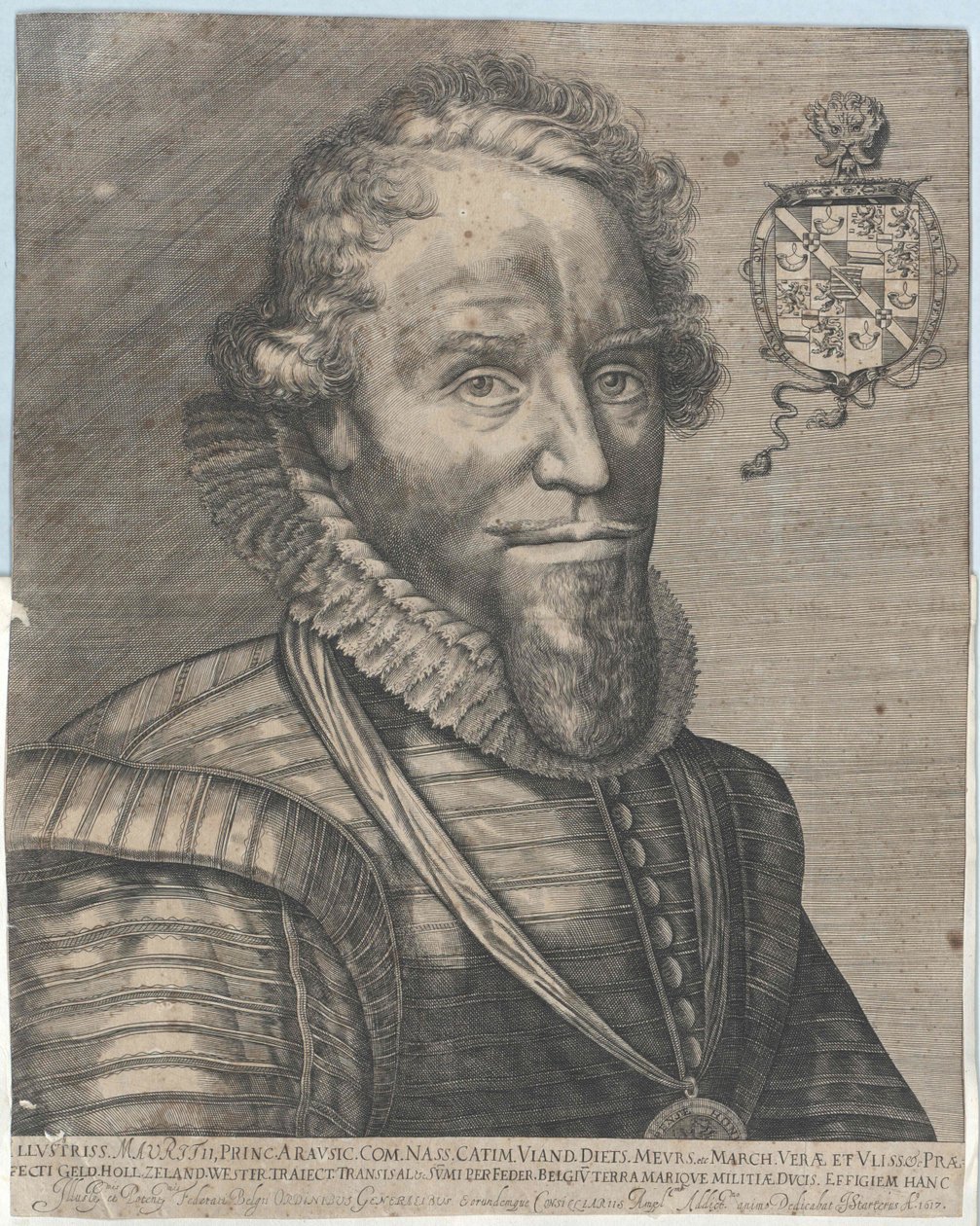 Oranžský princ Moritz od Artist Unknown