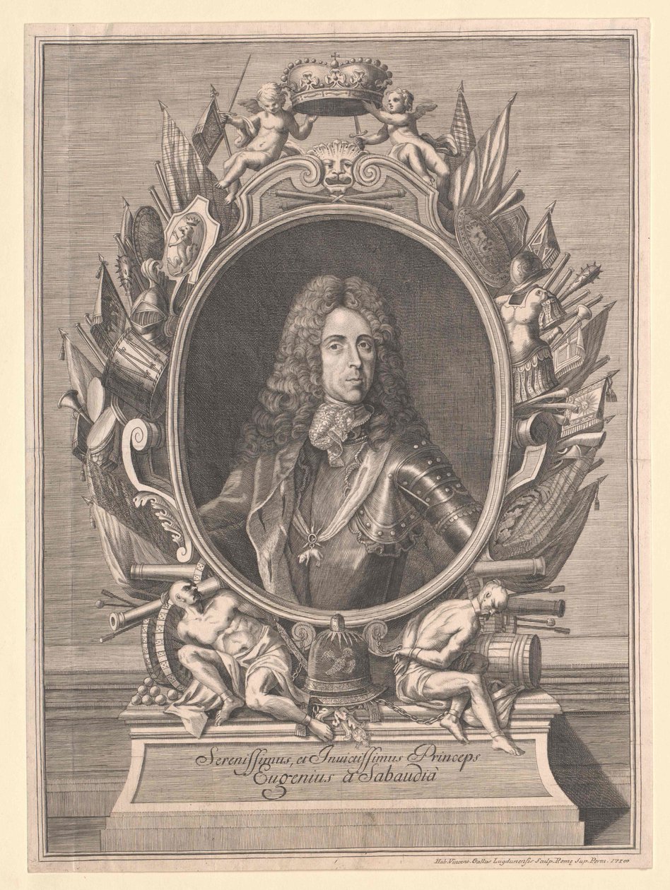 Prince of Savoy Carignan Eugene od Artist Unknown