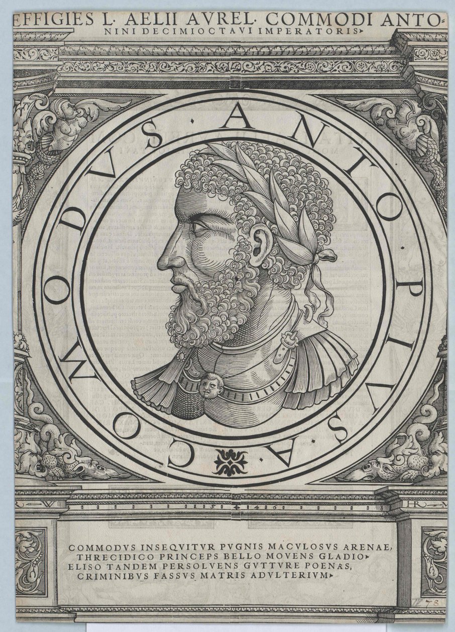 Římský císař Commodus od Artist Unknown