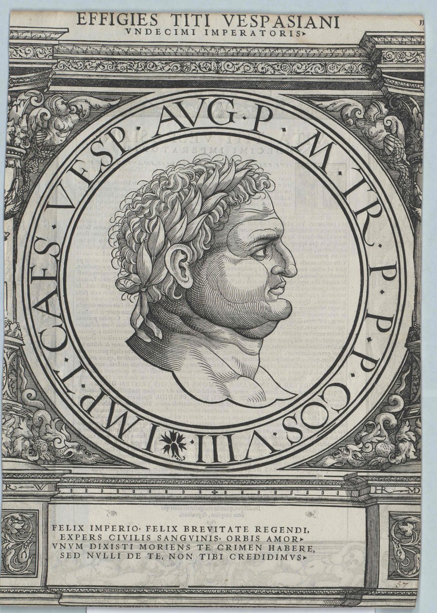 Římský císař Titus od Artist Unknown
