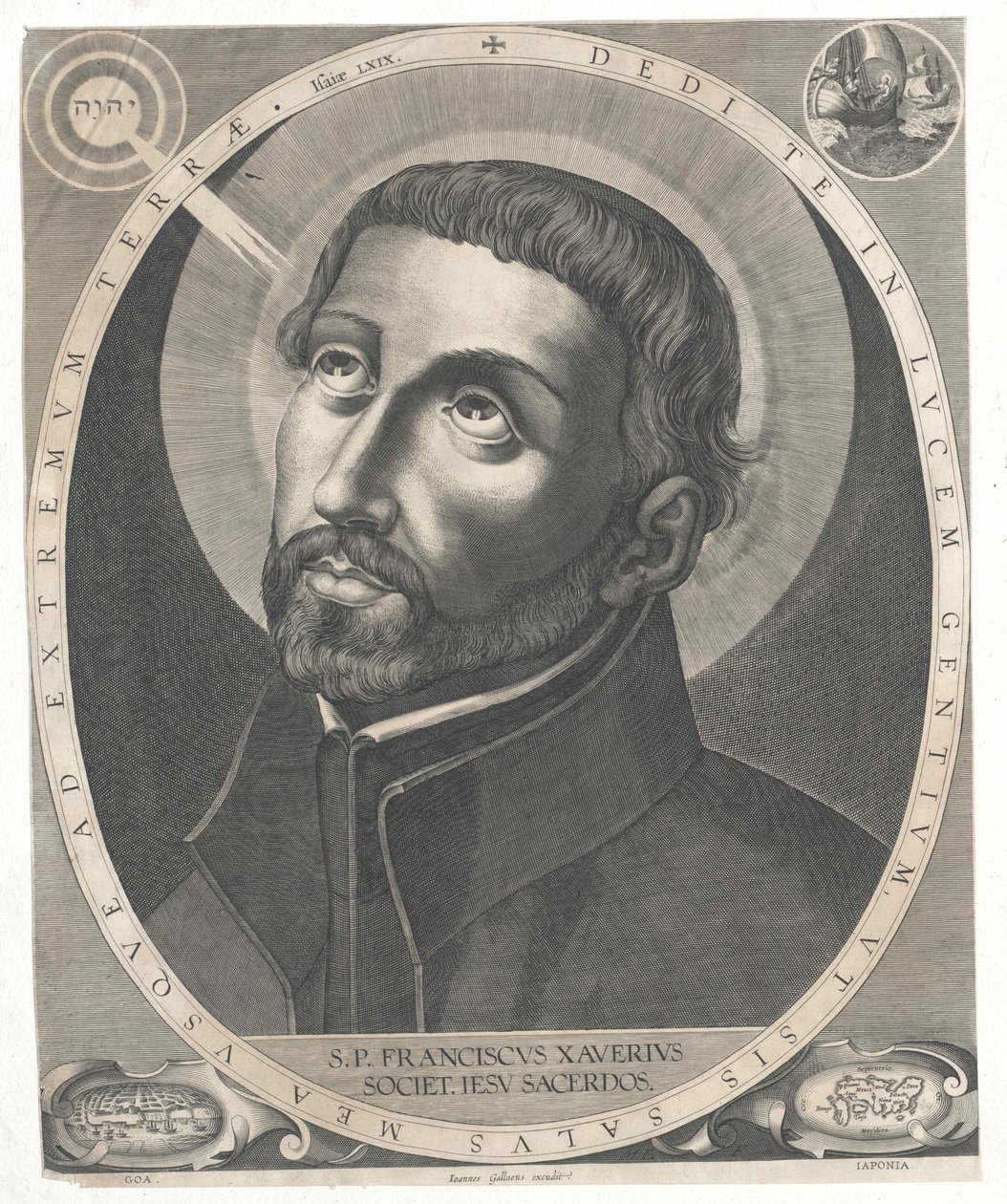 Svatý František Xaverský od Artist Unknown