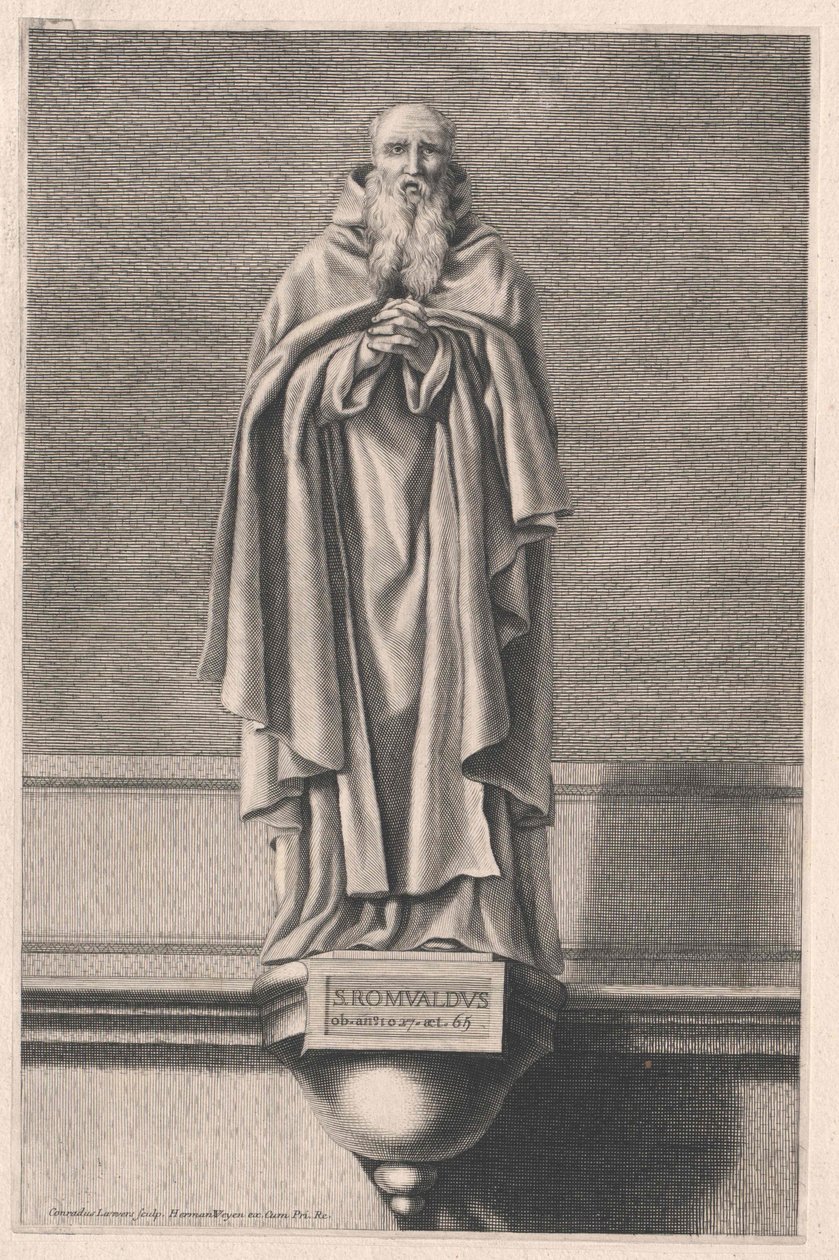 Svatý Romuald z Camaldoli od Artist Unknown
