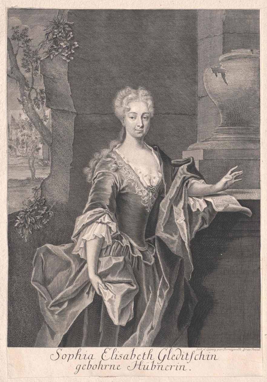 Sophia Elisabeth Huebner od Artist Unknown
