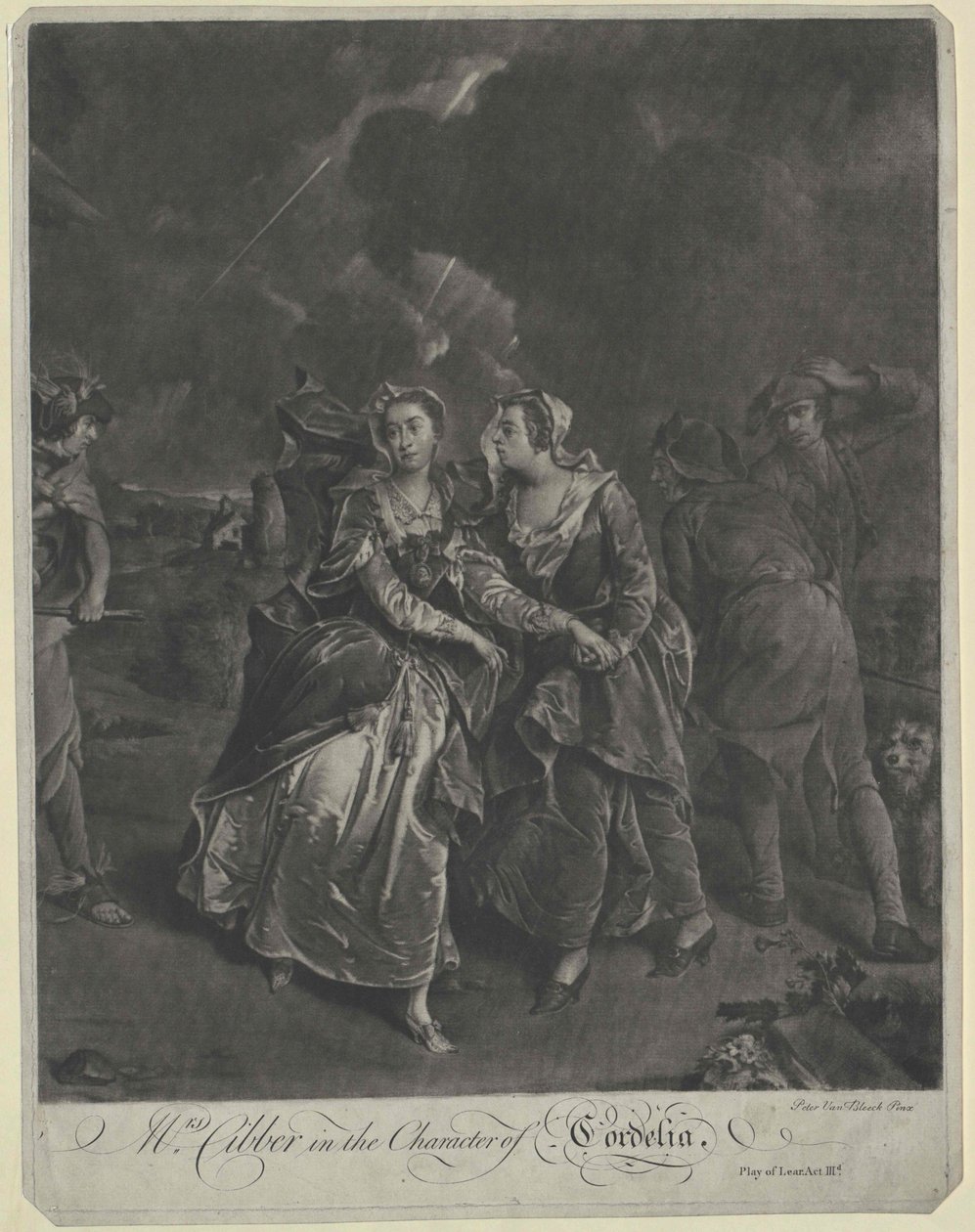 Susanna Maria Cibber od Artist Unknown