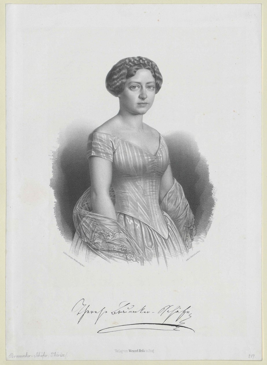 Therese Schaefer od Artist Unknown
