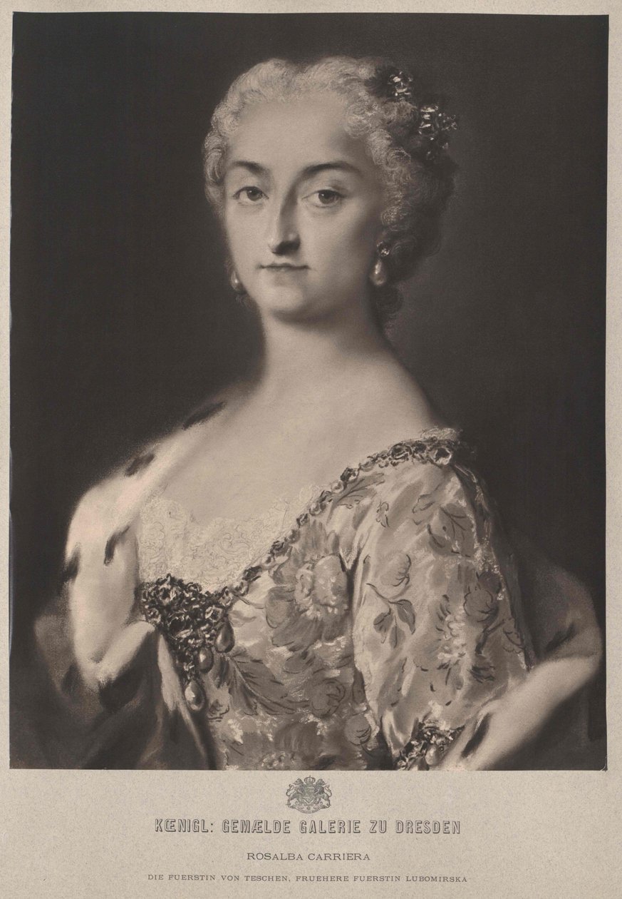 Ursula Catherine Lubomirski od Artist Unknown