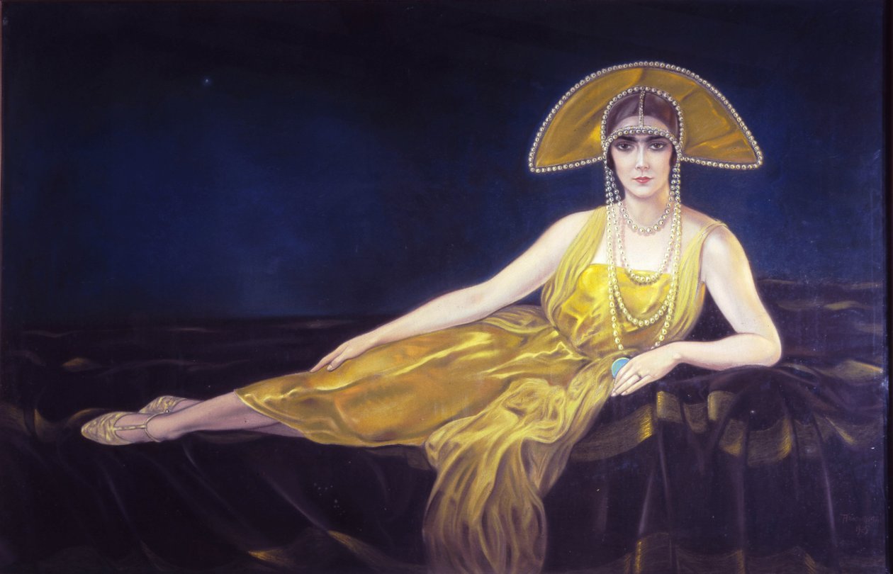 Portrét Wally Toscanini, 1925. od Arturo Martini
