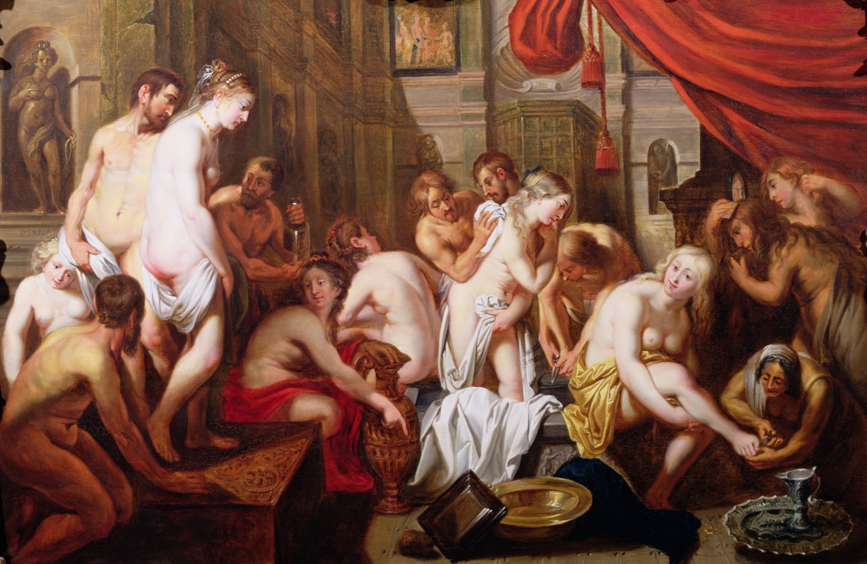 Seraglio nebo The Bath od Artus Wolffordt