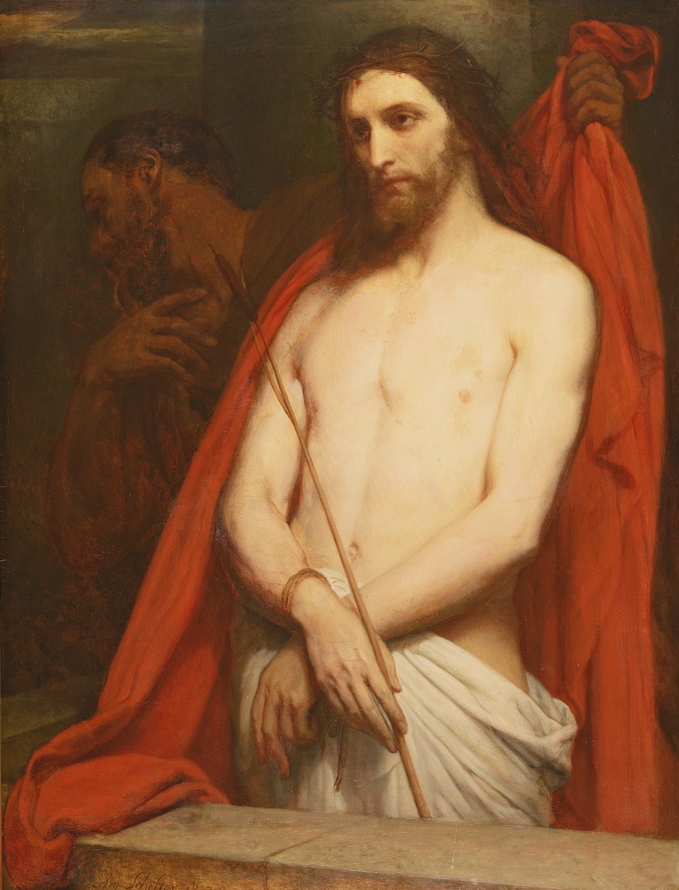 Kristus s rákosím od Ary Scheffer