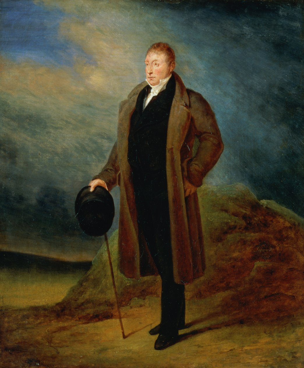 Portrét generála La Fayettea v civilu, 1824 od Ary Scheffer